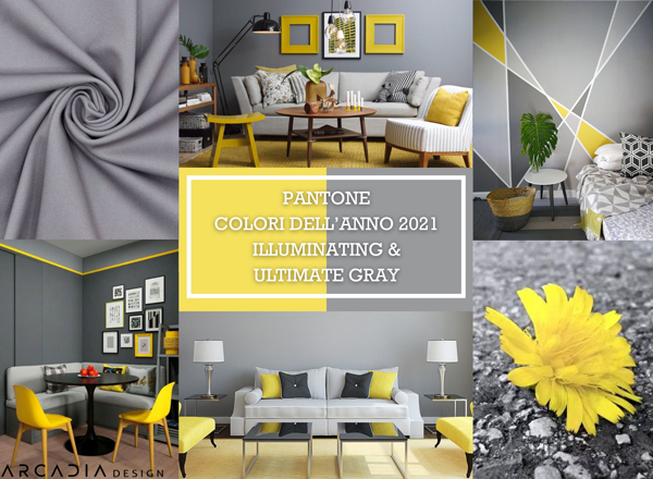 Pantone 2021 Ultimate Gray e Illuminating