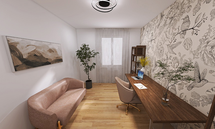 Studio in appartamento stile Classic Glam