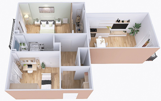 Servizio di planimetrie 2D e 3D per agenzie immobiliari